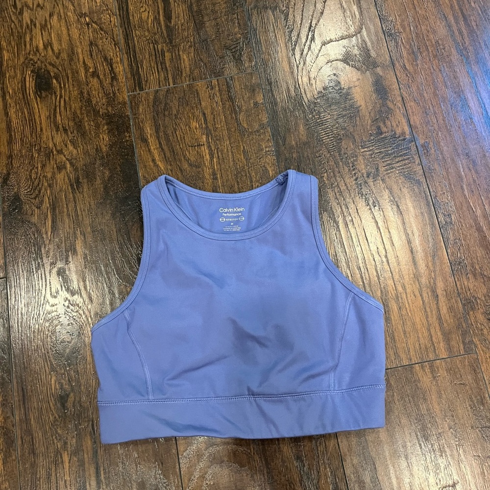 Calvin Klein Lavender Sports Bra